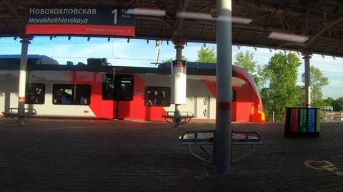 Wiew from the ICC wagon Stock-Footage 111484535