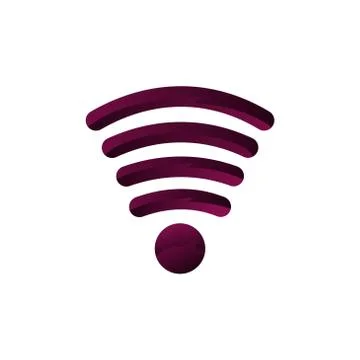 Wifi colorful vector design template illustration Stock Illustration