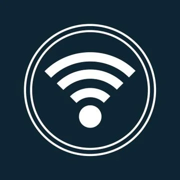 WIFI Digital communication technology Stock Illustration