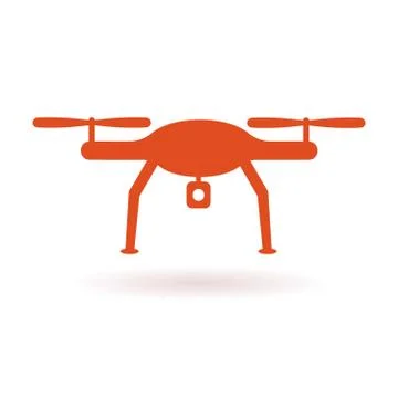 Wifi Drone icon. Vector illustration Stock Illustration