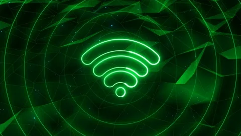 Wifi icon animated Stock Footage 220634572