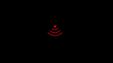 WIFI icon animated video Stock Footage 294065065