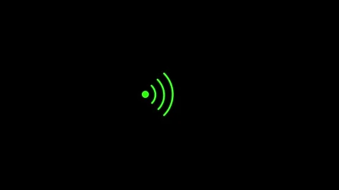 WIFI icon animated video Stock Footage 294065068