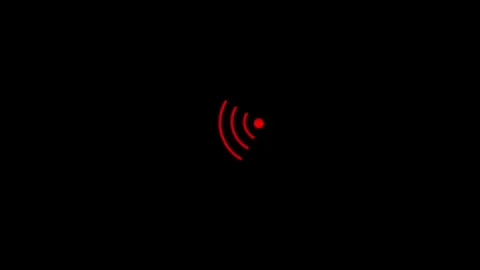 WIFI icon animated video Stock Footage 294065071