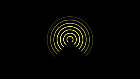 WIFI icon animated video Stock Footage 295032124