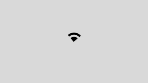 Wifi icon animated video, internet concept Stock Footage 259379648