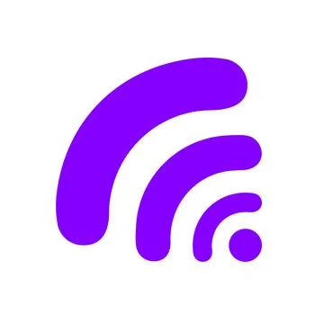 Wifi icon isolated Stock Illustration