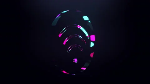 Wifi Icon Loop 01 Stock Footage 150093934