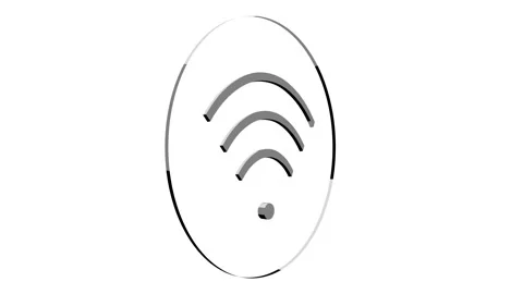Wifi Icon Loop 04 Stock Footage 151158554