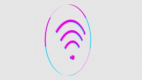 Wifi Icon Loop 06 Video stock 151158567