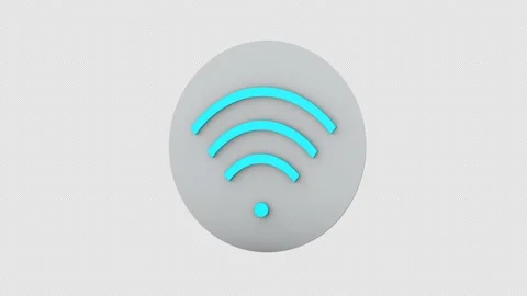 Wifi Icon Loop 07 Stock Footage 151158633