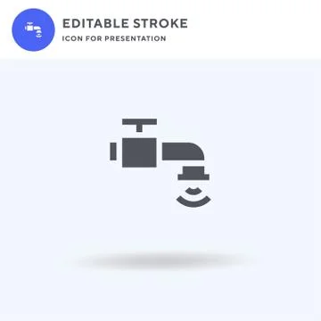 Wifi icon vector, filled flat sign, solid pictogram isolated on white, logo イラスト素材