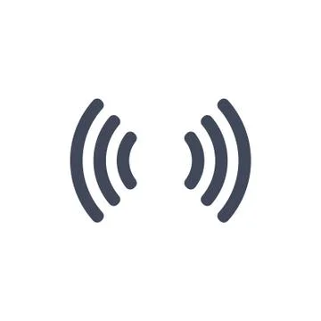 WIFI Icon Vector flat design style Stock Illustration