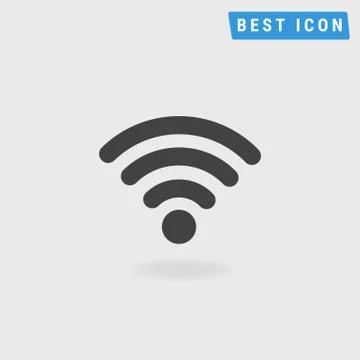 Wifi Icon, vector icon eps10. Stock Illustration
