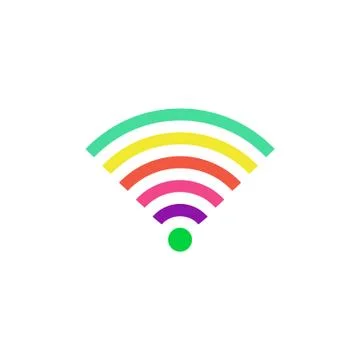 Wifi Icon Vector Stock Illustration