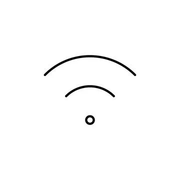 Wifi icon vector. signal vector icon. Wireless  icon vector Stock Illustration