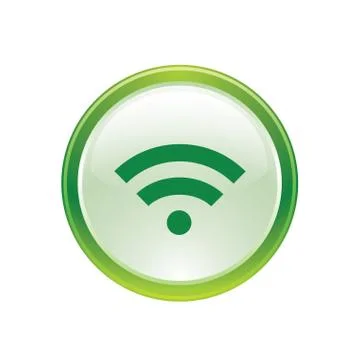 Wifi icon web Stock Illustration
