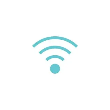WiFi icon, on white background, vector illustration. Stock Illustration