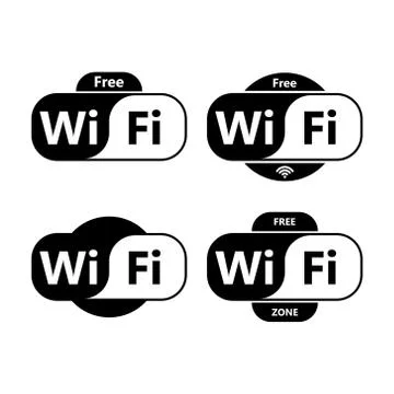 Wifi icon, wireless network technology, vector illustration Stock Illustration