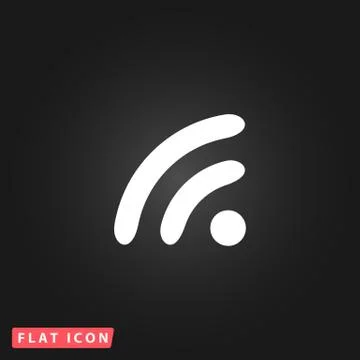WiFi icon zone Stock Illustration