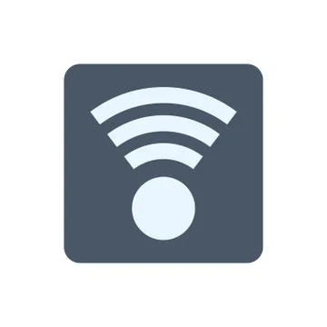 Wifi internet zone Illustrazione stock