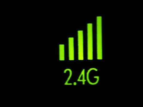 Wifi light indicator 库存影片 82824092