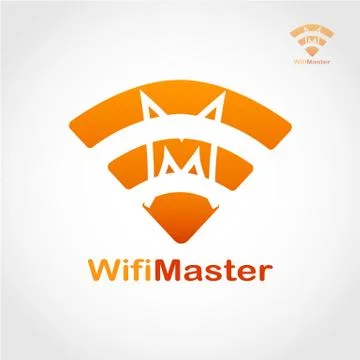 WIFI MASTER LOGO 2 Stock Illustration