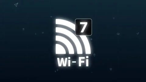 Wifi mobile communication and wireless network technology on  digital backg.. Stock Footage 269249741