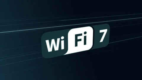 Wifi mobile communication and wireless network technology on  digital backg.. Stock Footage 269280894