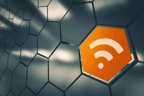 WiFi Network Availability Stock Illustration