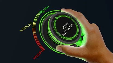 WIFI NETWORK HIGH イラスト素材