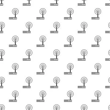 Wifi router pattern vector Stock Illustration