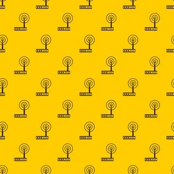 Wifi router pattern vector Stock Illustration