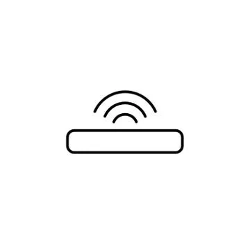 Wifi router vector icon template Stock Illustration