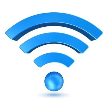 Wifi sign Stock Illustration