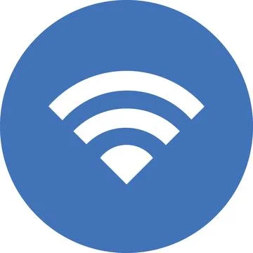 Wifi signal icon Stock Illustration