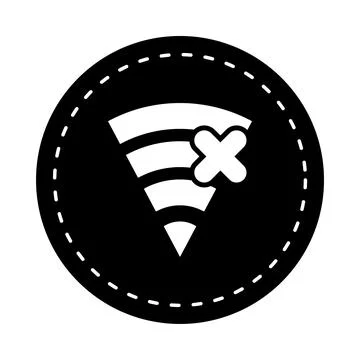Wifi status icon Vector Stock Illustration