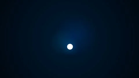 Wifi symbol animation glowing white against a dark blue background Stock-Footage 345013360