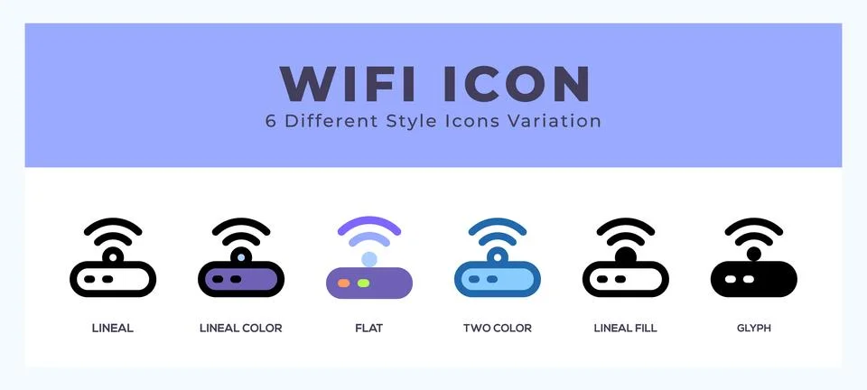 Wifi symbol. vector icon symbol. logo illustration. vector graphics 库存插图