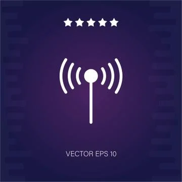 Wifi vector icon Stock Illustration