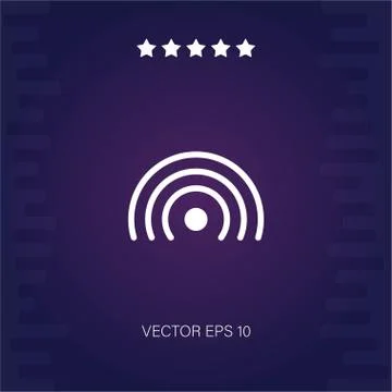 Wifi vector icon Stock Illustration
