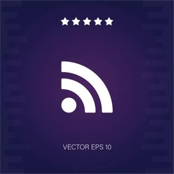 Wifi vector icon Stock Illustration