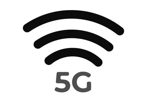 Wifi, wi-fi, wireless internet. vector illustration, in gray, isolated on a w Illustrazione stock