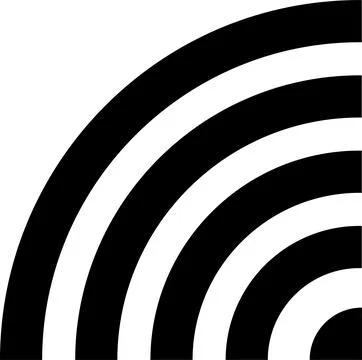 WiFi wireless internet signal flat icon symbol. Connect of network. Bar of .. Stock Illustration