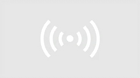 WiFi Wireless Smybols Stock Footage 283908992