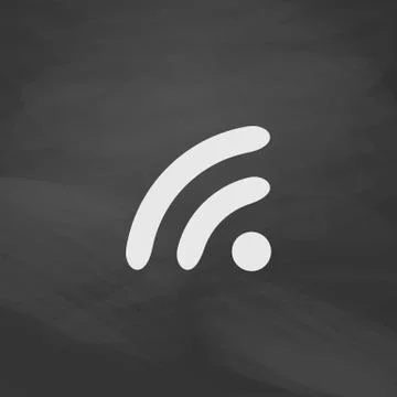 WiFi zone computer symbol Stock Illustration