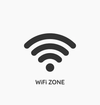 Wifi zone icon Stock Illustration