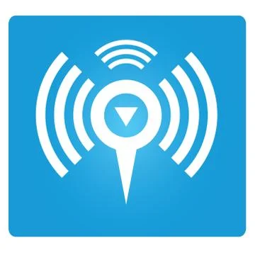 Wifi zone Illustrazione stock