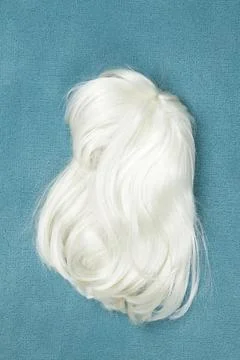 Wig on carpet Stock Photos