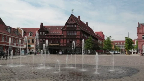 Wiggers Gaard, old house timbered Stock-Footage 129330657